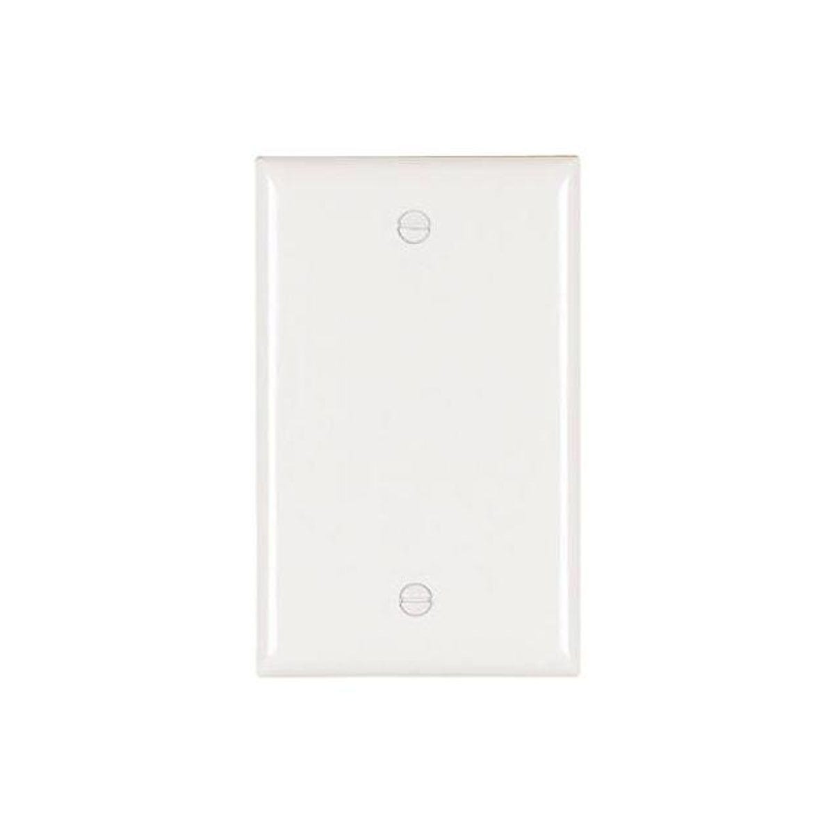 Legrand Pass & Seymour 1-Gang Nylon Blank Wall Plate, White