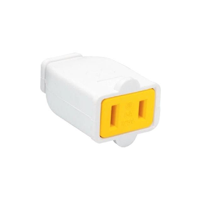 Legrand Pass & Seymour 15A White Polarized Connector Legrand Pass & Seymour 15A White Polarized Connector