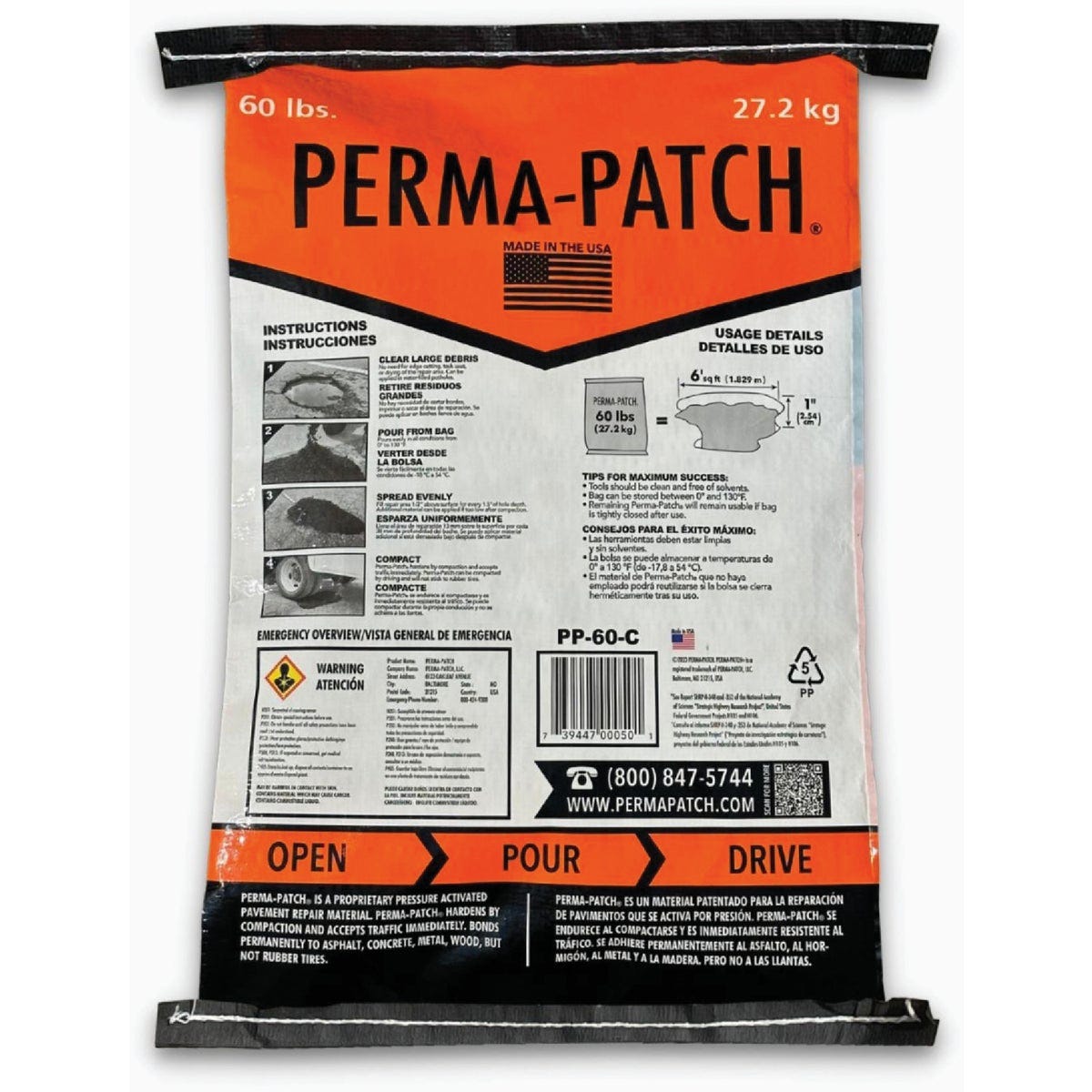 Perma-Patch 60 Lb. All Season Pavement Repair Patch - photo 4 Perma-Patch 60 Lb. All Season Pavement Repair Patch - photo 4
