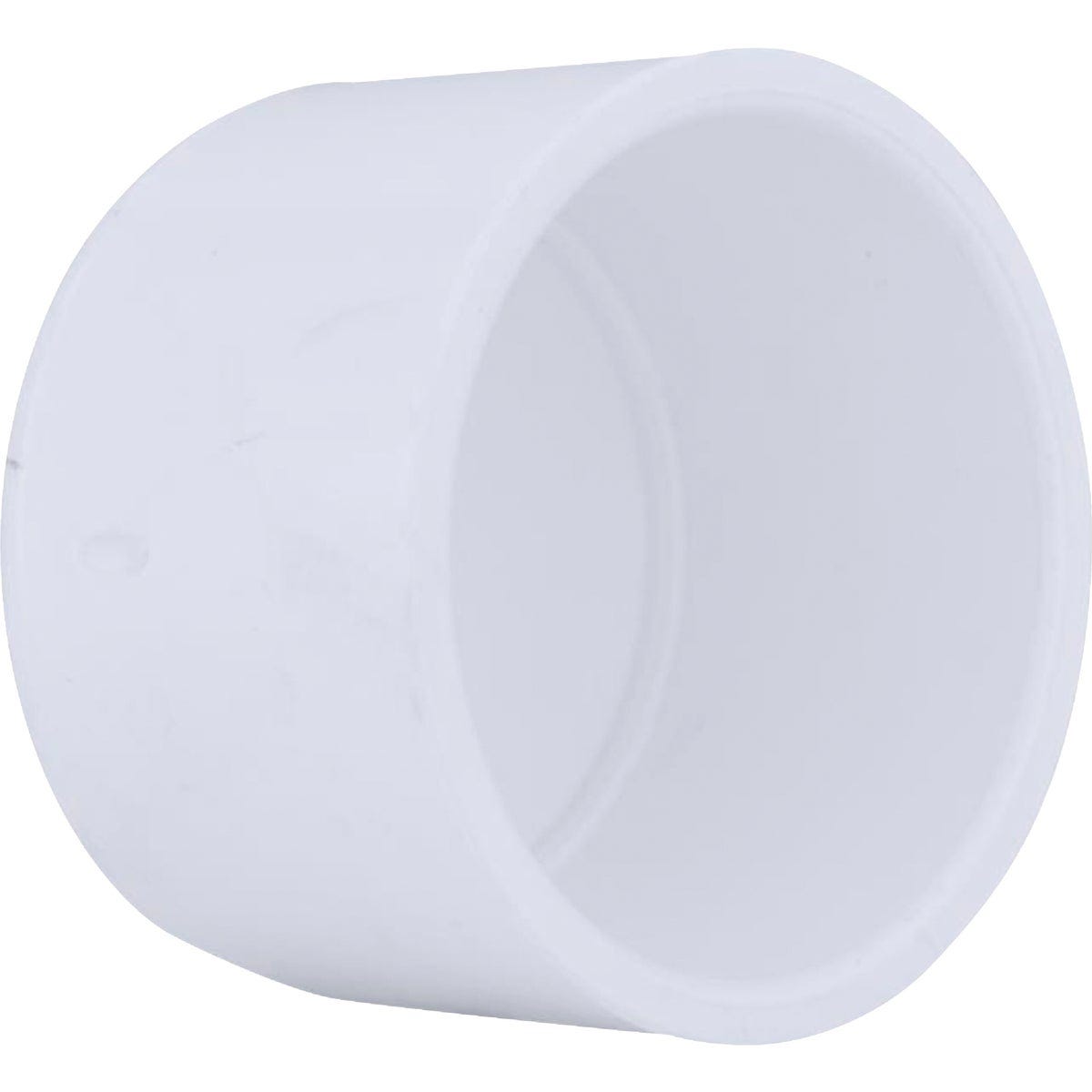 Charlotte Pipe 2-1/2 In. Schedule 40 Pressure Slip PVC Cap Charlotte Pipe 2-1/2 In. Schedule 40 Pressure Slip PVC Cap