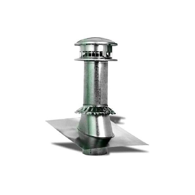 Selkirk Gas Vent Termination Kit, Round, Type B, 5 In., 4-Piece)