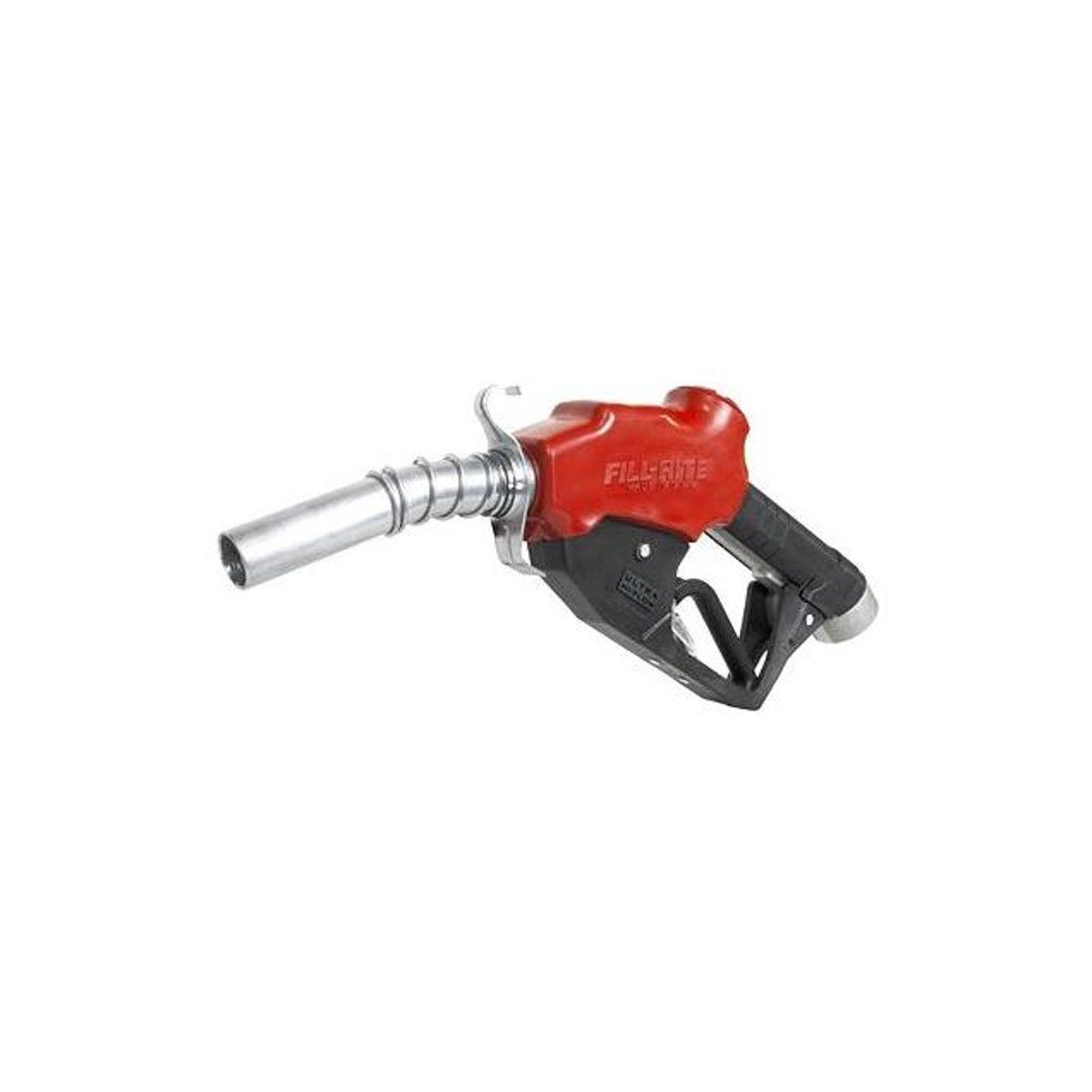 Fill-Rite 1 In. FNPT Inlet x 1 In. O.D. Automatic Shut-Off Fuel Pump Nozzle, Red
