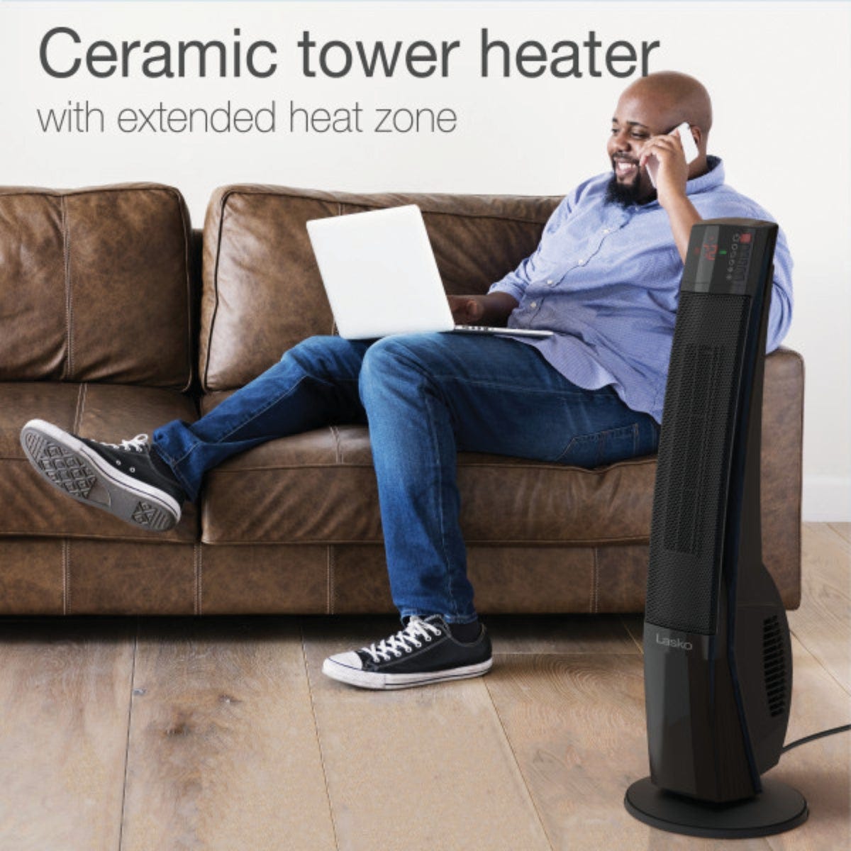 Lasko 1500W Ceramic Tower Heater with Remote Control - photo 4 Lasko 1500W Ceramic Tower Heater with Remote Control - photo 4