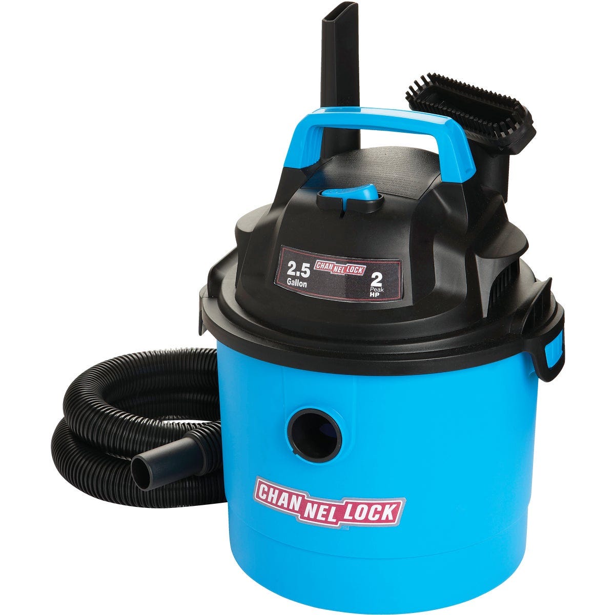 Channellock 2.5 Gal. 2.0-Peak HP Wet/Dry Vacuum - photo 2 Channellock 2.5 Gal. 2.0-Peak HP Wet/Dry Vacuum - photo 2