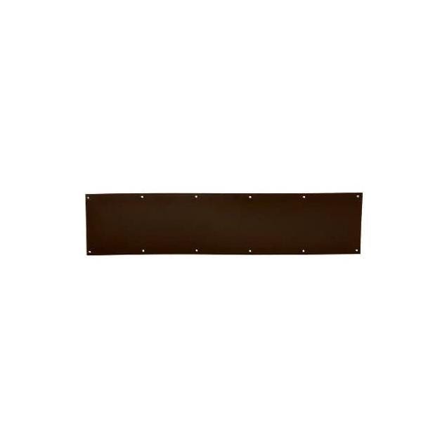 Schlage 6 In. x 30 In. Bronze Kickplate