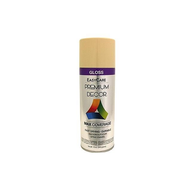 EasyCare Premium Decor 12 oz. Spray Paint, Almond Gloss EasyCare Premium Decor 12 oz. Spray Paint, Almond Gloss