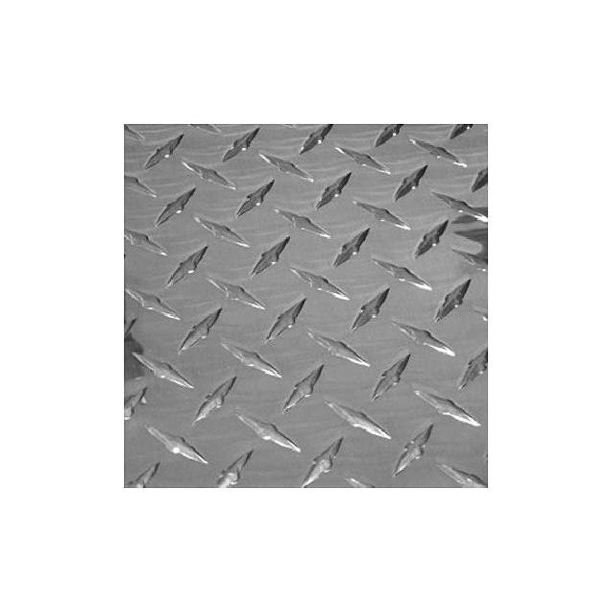 Hillman SteelWorks 0.063 In. x 24 In. x 48 In. Bright Aluminum Tread Plate - photo 2 Hillman SteelWorks 0.063 In. x 24 In. x 48 In. Bright Aluminum Tread Plate - photo 2