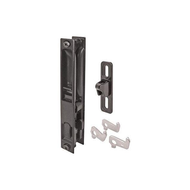 Prime-Line Diecast Black Keyed Sliding Door Flush Door Pull Handle Set Prime-Line Diecast Black Keyed Sliding Door Flush Door Pull Handle Set
