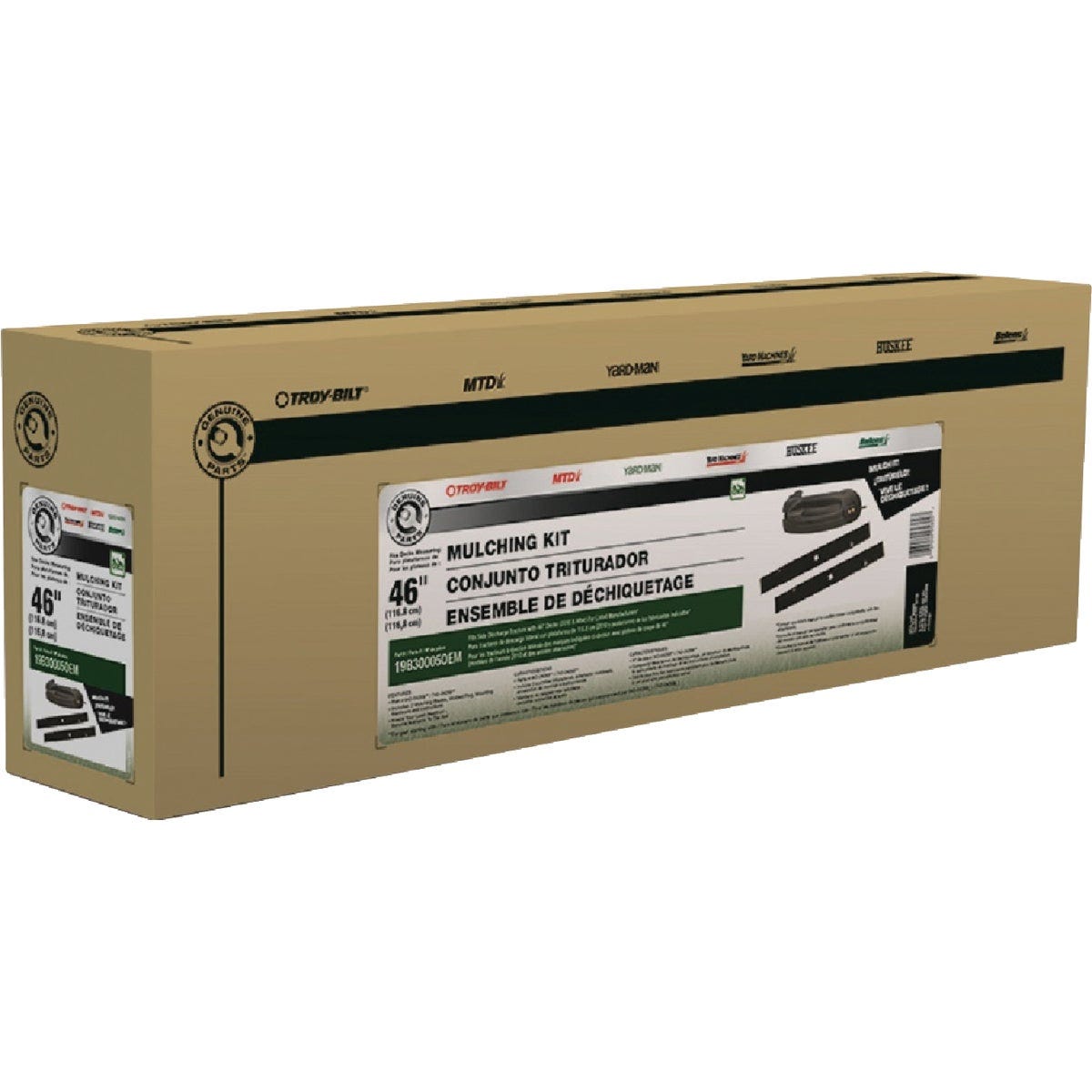 Genuine Factory Parts Mulching Kit with Blades for 46 In. Lawn Tractors and Zero-Turn Mowers - photo 2