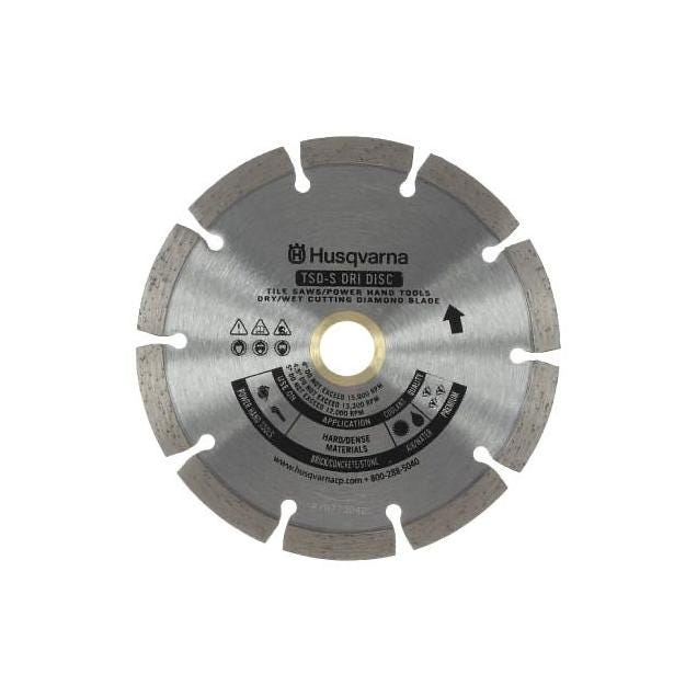 Husqvarna TSD-S 4 In. Segmented Diamond Circular Saw Blade