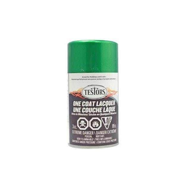 Testors 3 Oz. Mystic Emerald Gloss One-Coat Lacquer Craft Spray Paint