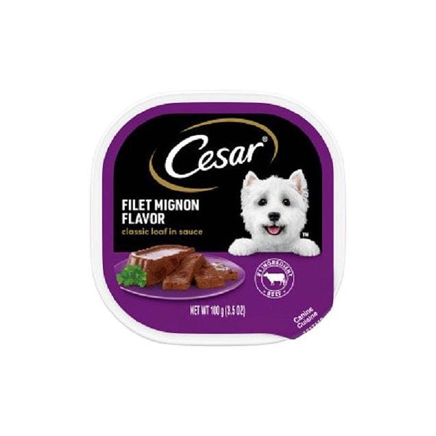 Cesar Select Chicken & Liver Wet Dog Food, 3.5 Oz. Can