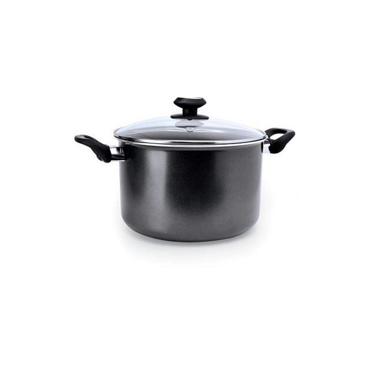 Epoca Elements 8 Qt. Non-Stick Coated Aluminum Stock Pot Epoca Elements 8 Qt. Non-Stick Coated Aluminum Stock Pot