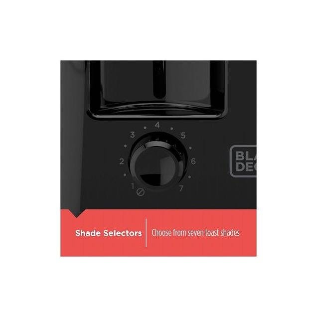 Black & Decker 4-Slice Black Toaster - photo 4 Black & Decker 4-Slice Black Toaster - photo 4