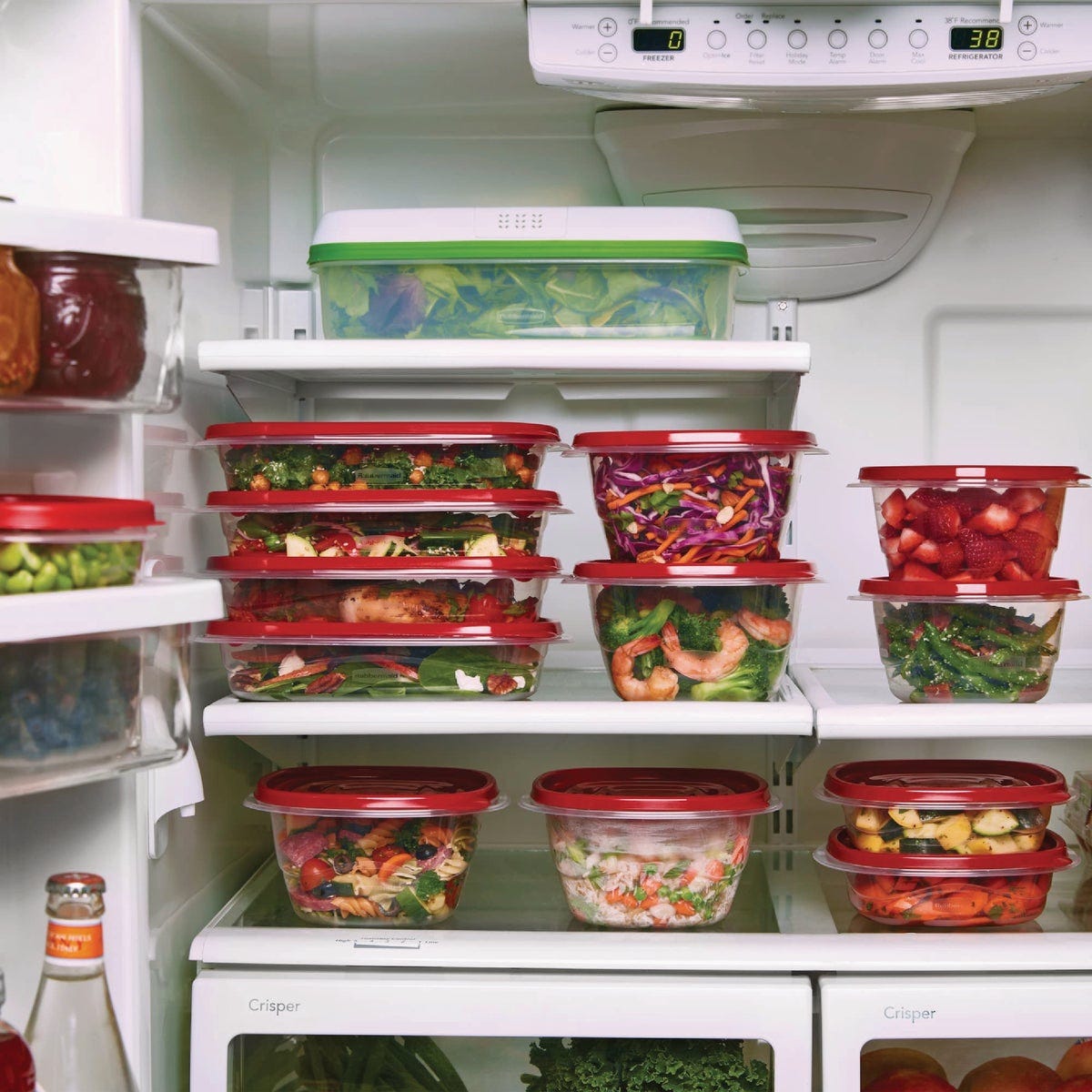 Rubbermaid TakeAlongs Red Food Storage Containers, 15.7 Cup (2-Pack) - photo 8 Rubbermaid TakeAlongs Red Food Storage Containers, 15.7 Cup (2-Pack) - photo 8