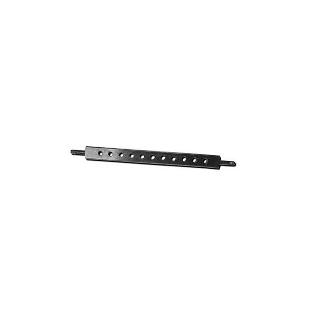 Double HH 7-Hole Category 1 Black Drawbar