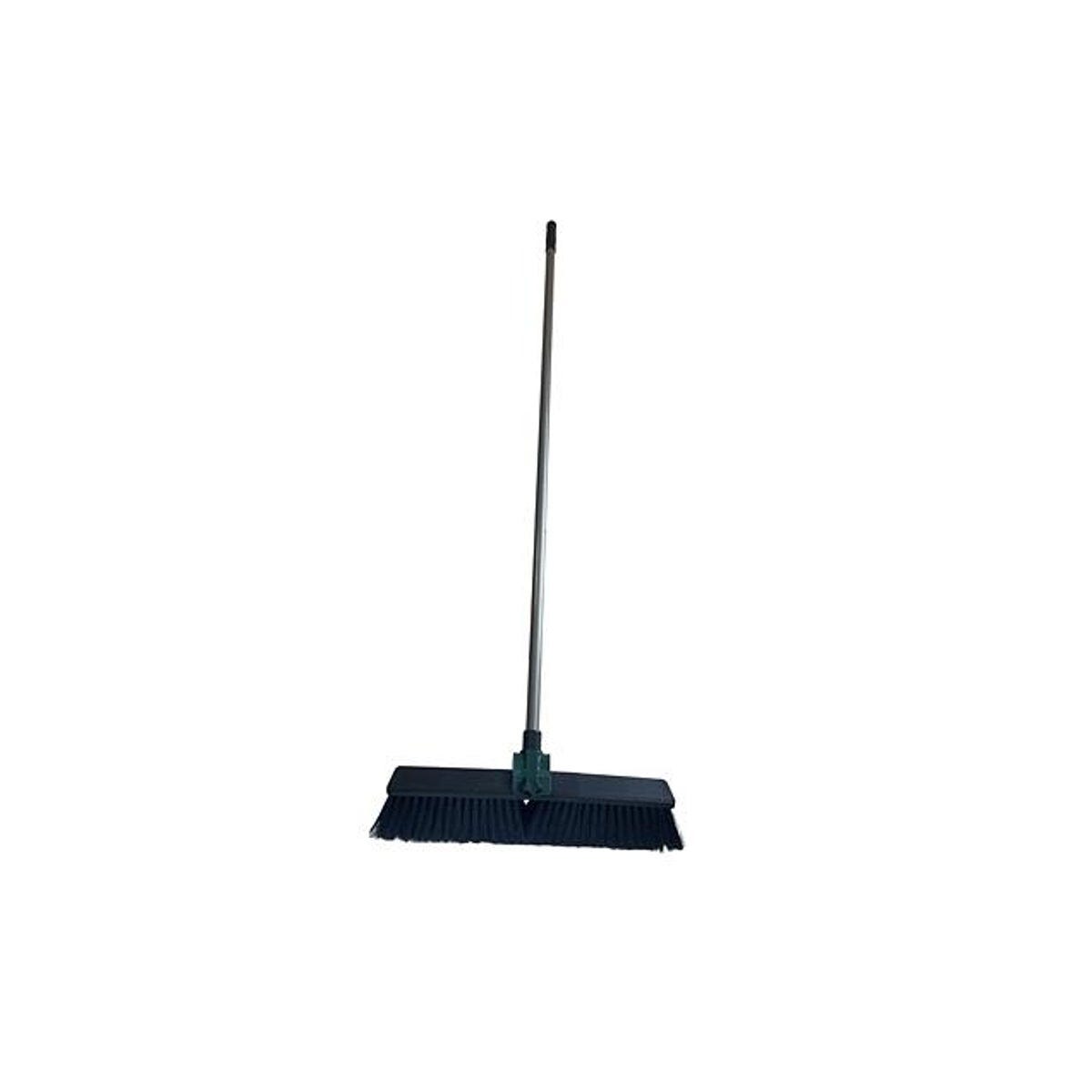 HomePointe 18 In. x 59 In. Steel Handle Soft Bristles Push Broom HomePointe 18 In. x 59 In. Steel Handle Soft Bristles Push Broom