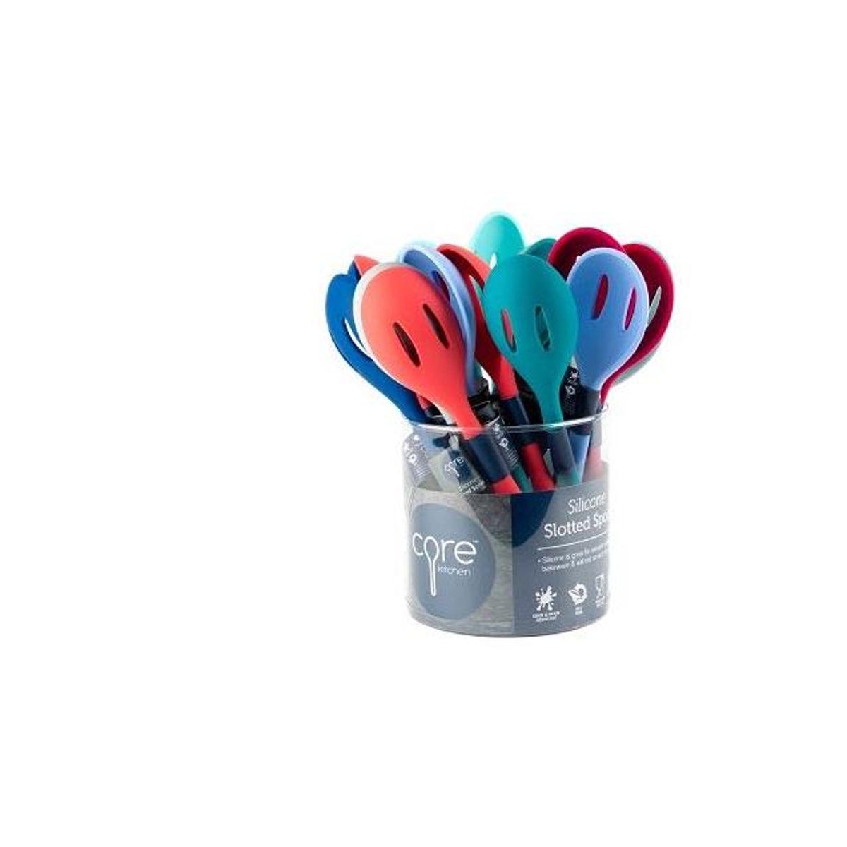 Core Kitchen Silicone Slotted Spoon Core Kitchen Silicone Slotted Spoon