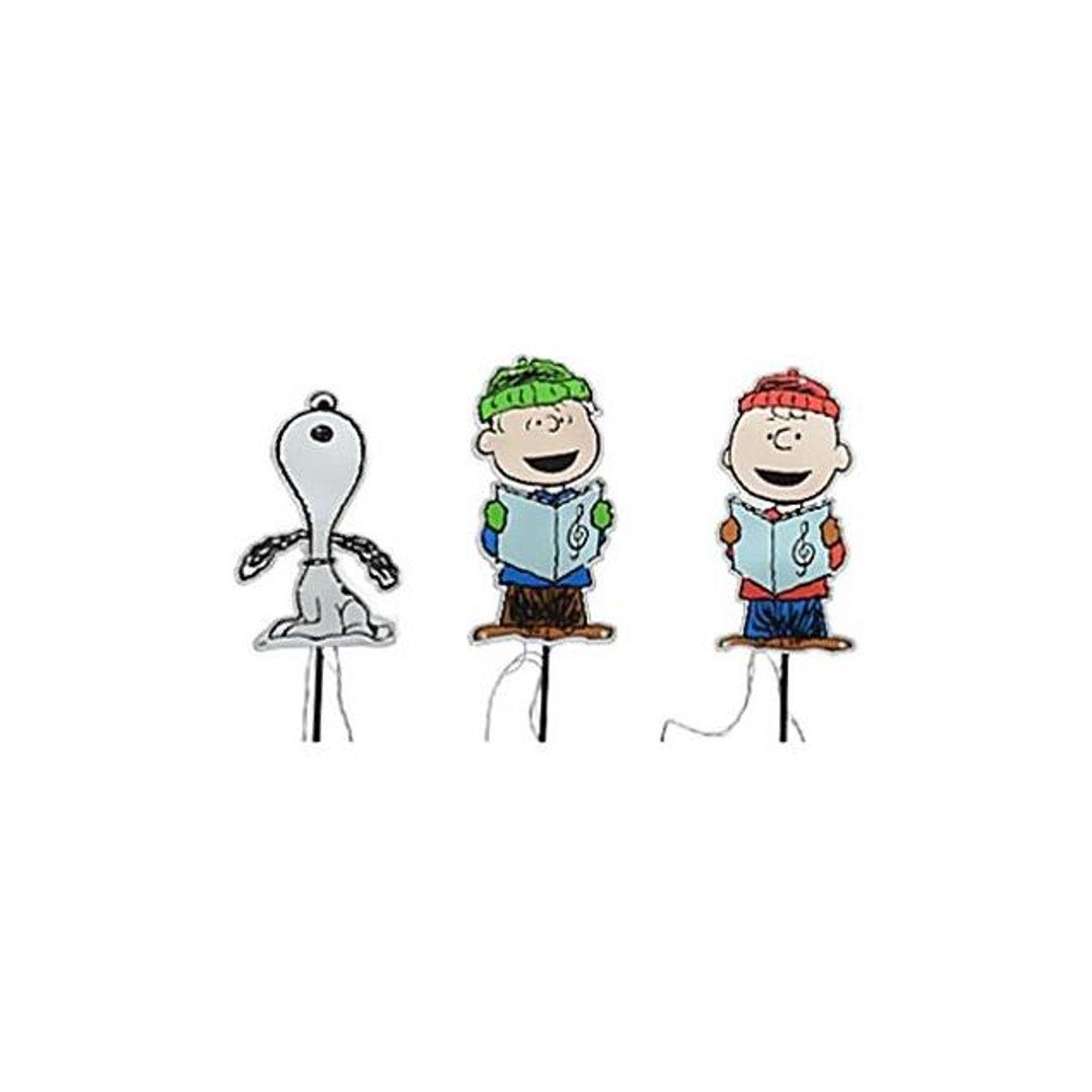 Product Works 26 In. Peanuts Characters Pathway Lights (3-Pack) Product Works 26 In. Peanuts Characters Pathway Lights (3-Pack)