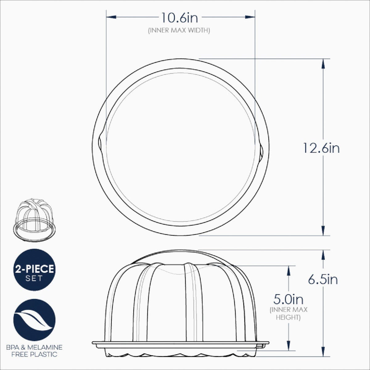 Nordic Ware Bundt Cake Keeper - photo 2