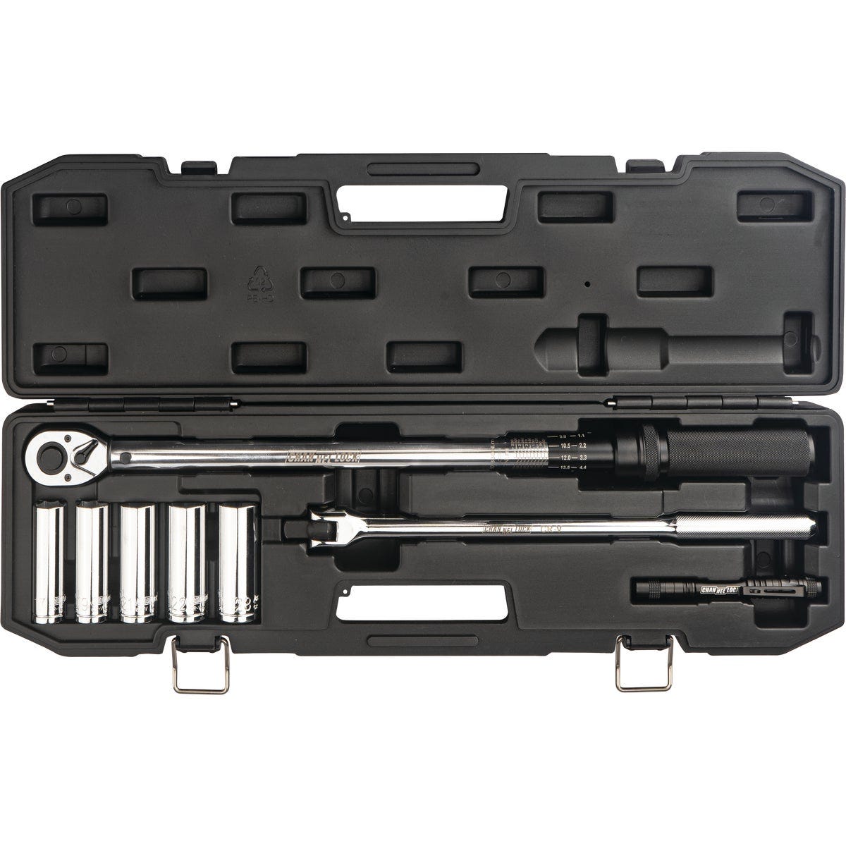 Channellock 1/2 In. Torque Wrench Tire Change Kit (8-Piece) Channellock 1/2 In. Torque Wrench Tire Change Kit (8-Piece)