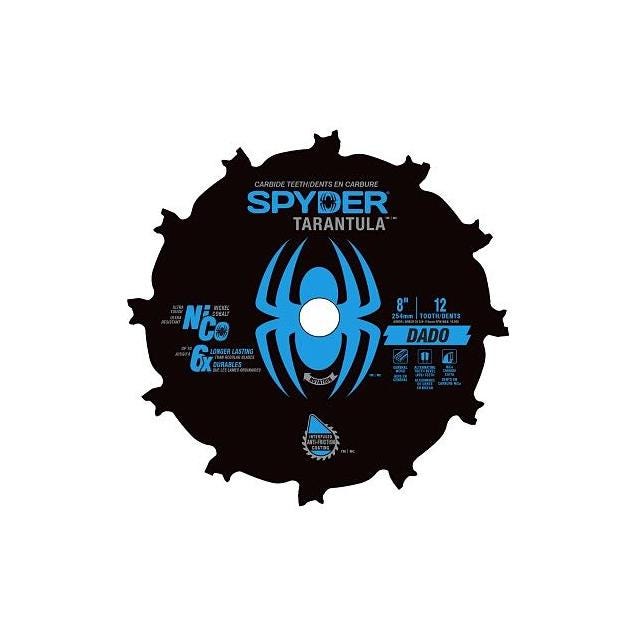 Spyder Tarantula DADO 8 In. 12-Tooth Circular Saw Blade