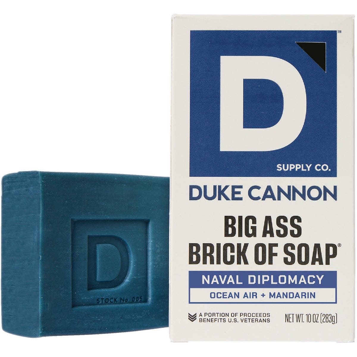 Duke Cannon 10 Oz. Naval Diplomacy Big Ass Brick of Soap Duke Cannon 10 Oz. Naval Diplomacy Big Ass Brick of Soap