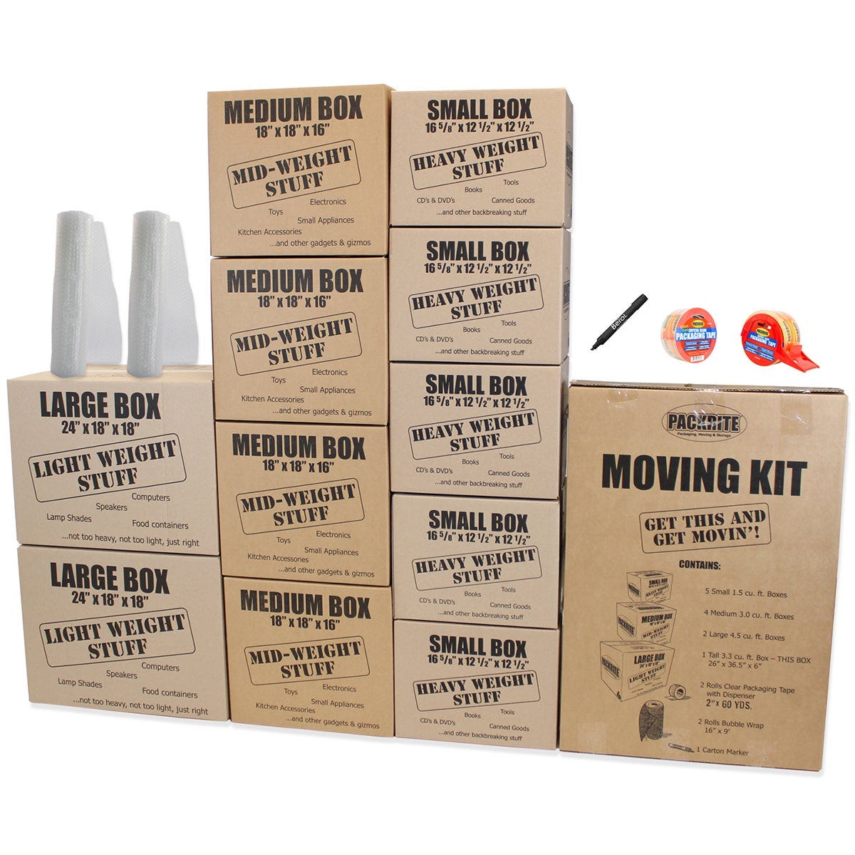 PackRite Moving Kit
