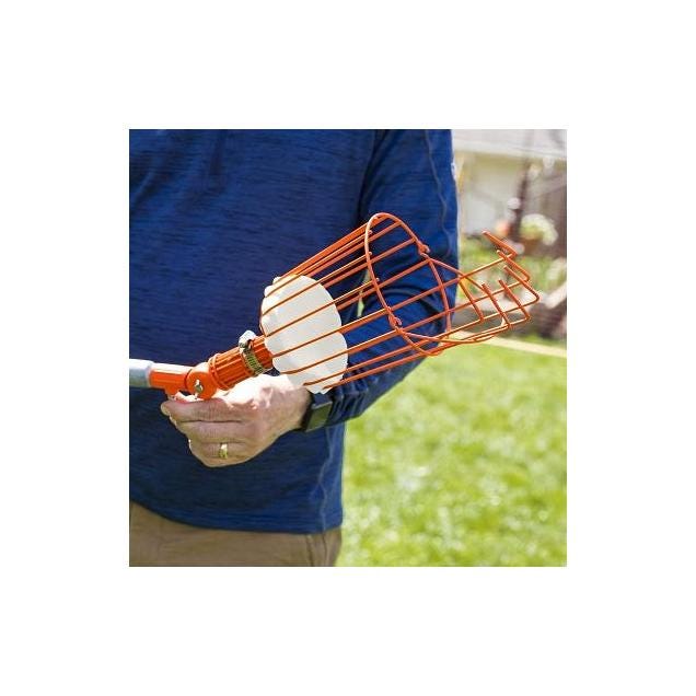 EZ Smart Fruit Picker Wire Basket with 16 Ft. Extension Pole - photo 2 EZ Smart Fruit Picker Wire Basket with 16 Ft. Extension Pole - photo 2