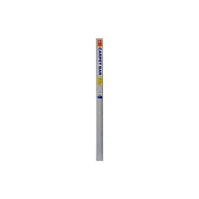 Frost King Satin Silver Fluted 2 In. x 72 In. Aluminum Carpet Trim Bar Frost King Satin Silver Fluted 2 In. x 72 In. Aluminum Carpet Trim Bar
