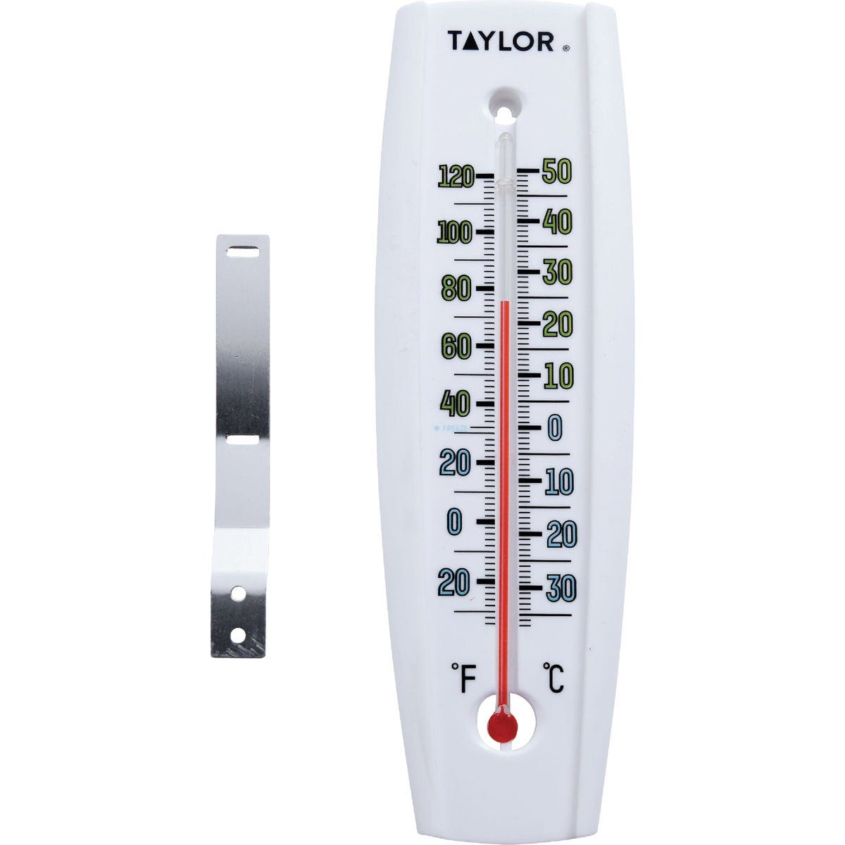 Taylor 7.5 In. Easy-To-Read Indoor & Outdoor Thermometer