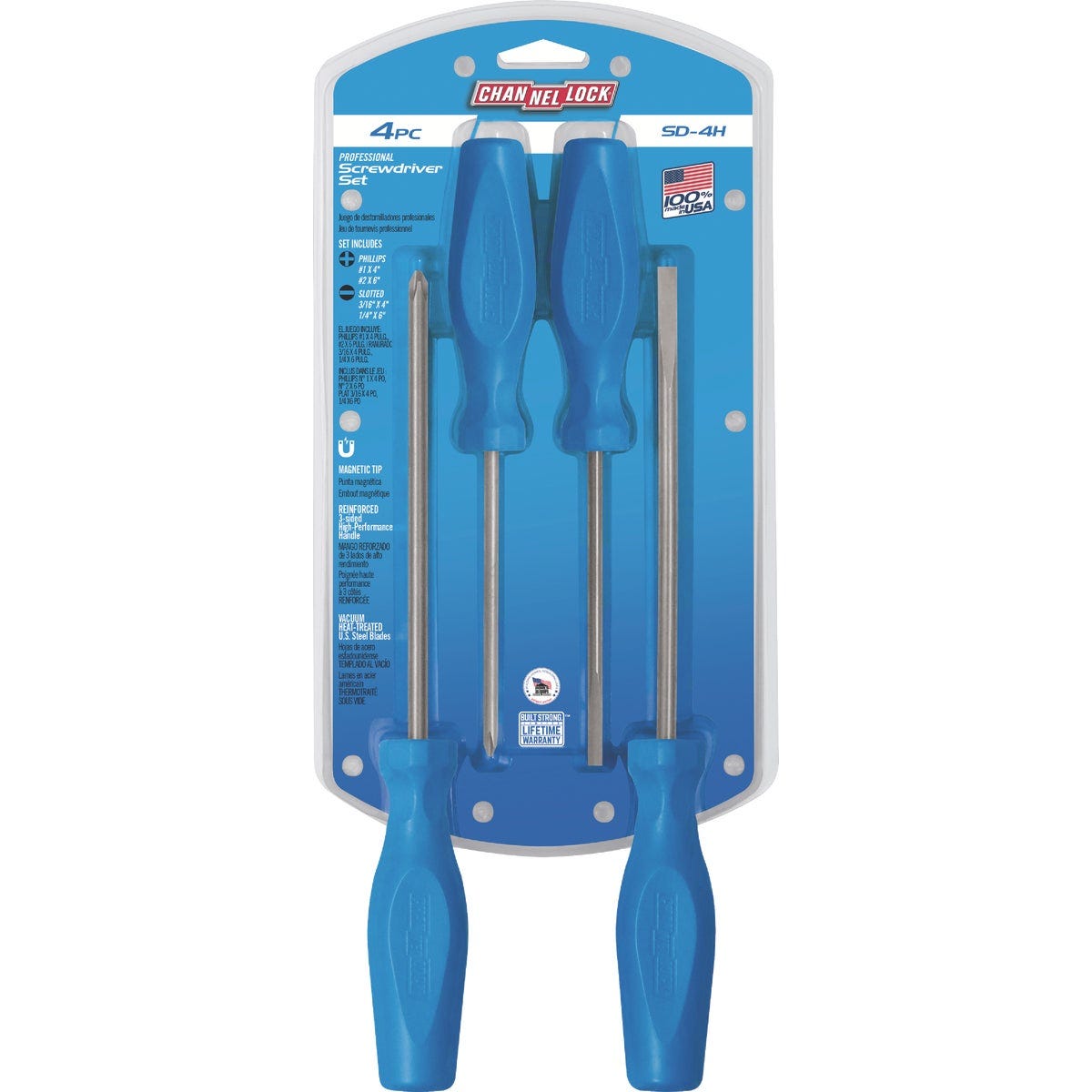 Channellock Standard Screwdriver Set (4-Piece) - photo 2
