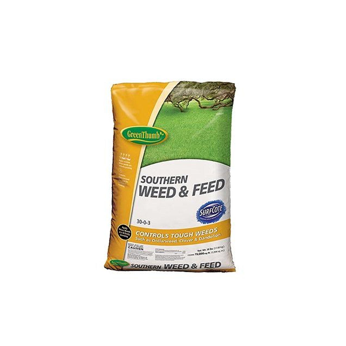 Green Thumb 15,000 Sq. Ft. 30-0-3 Southern Weed & Feed