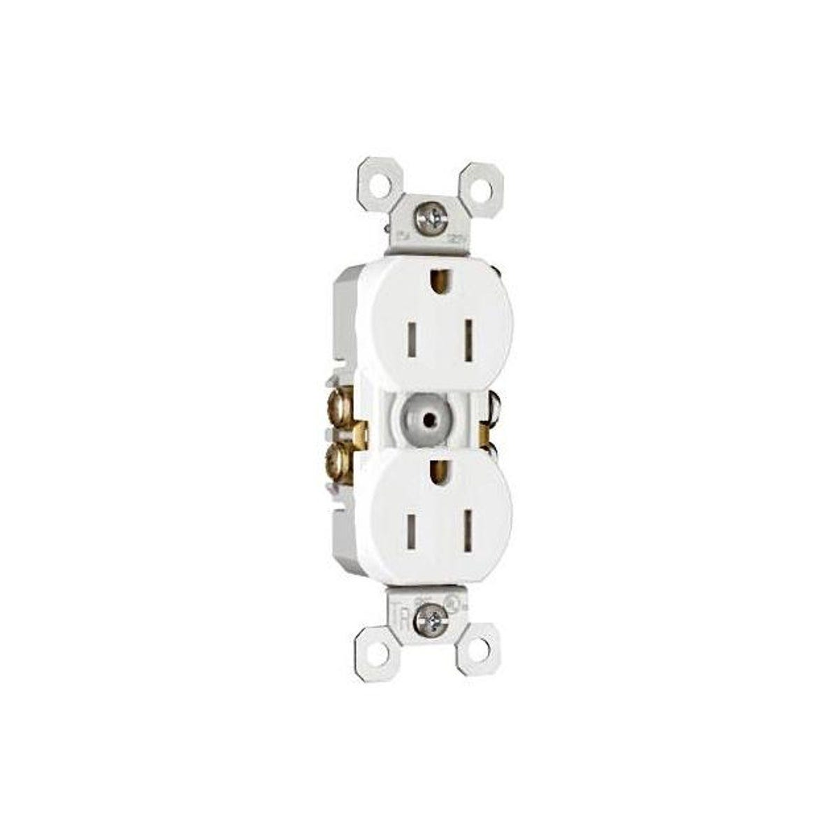 Legrand Pass & Seymour 15A 125V Tamper-Resistant Receptacle, White