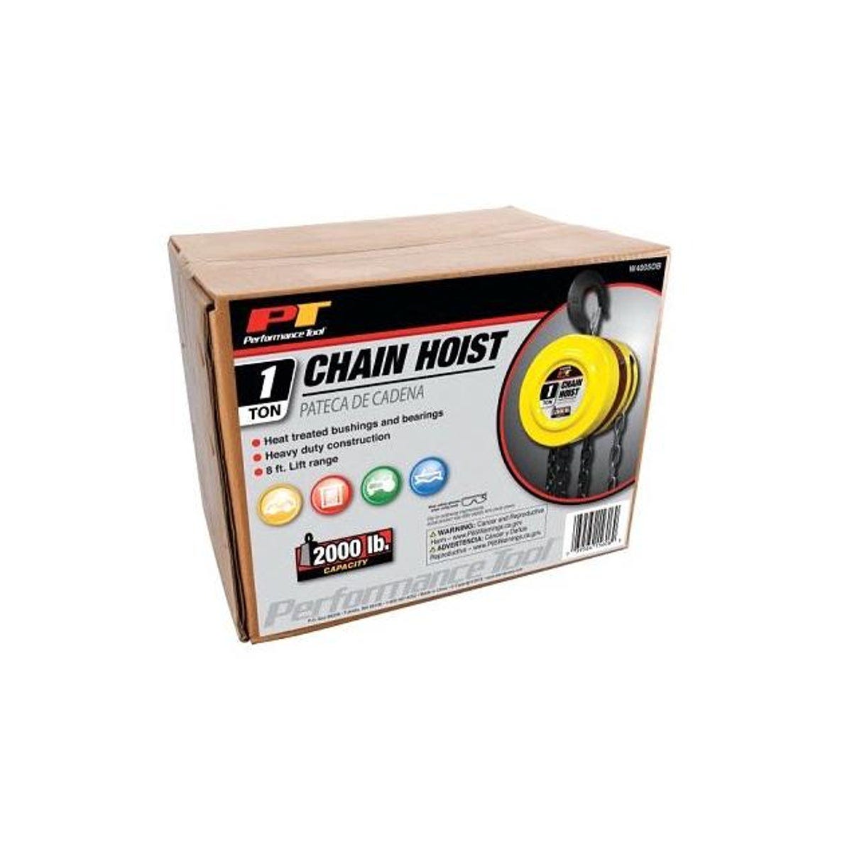 Performance Tool 1-Ton Chain Hoist - photo 2 Performance Tool 1-Ton Chain Hoist - photo 2