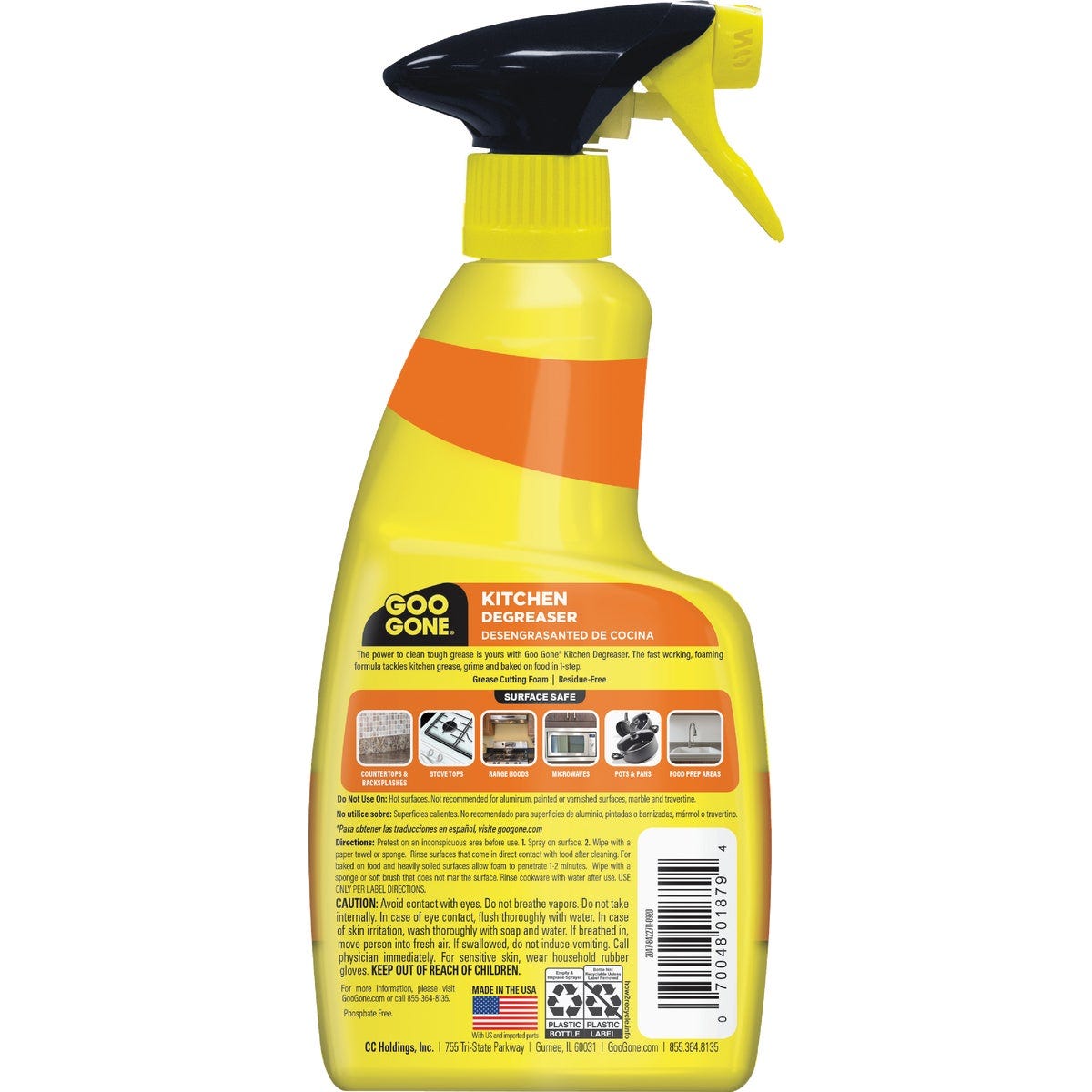 Goo Gone 14 Oz. Foam Citrus Kitchen Cleaner - photo 2