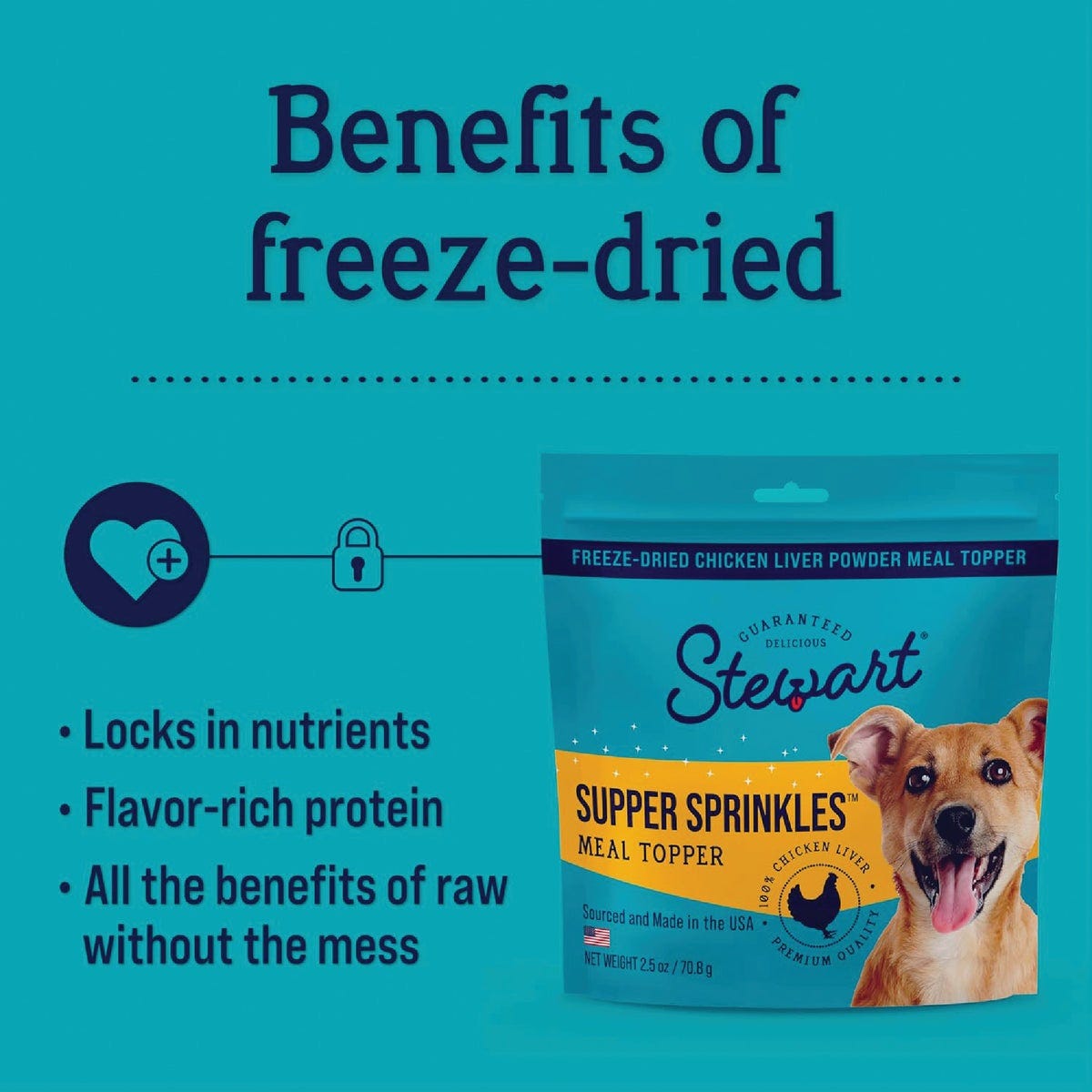 Stewart Supper Sprinkles 2.5 Oz. Chicken Liver Meat Topper - photo 3