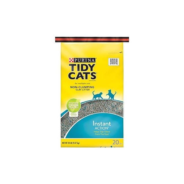 Purina Tidy Cats 20 Lb. Immediate Odor Control Cat Litter Purina Tidy Cats 20 Lb. Immediate Odor Control Cat Litter
