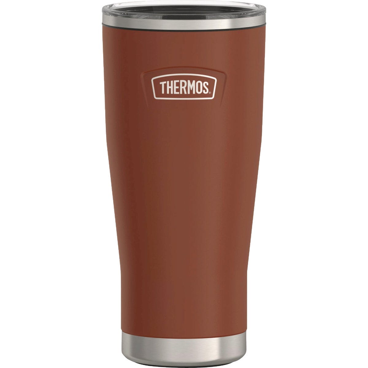 Thermos 24 Oz. Stainless Steel Cold Cup with Slide Lock, Saddle Thermos 24 Oz. Stainless Steel Cold Cup with Slide Lock, Saddle