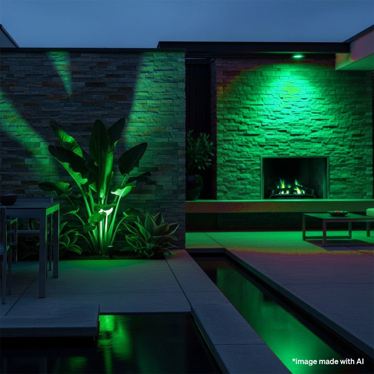 Philips 100W Equivalent Green PAR38 Medium LED Floodlight Light Bulb - photo 7