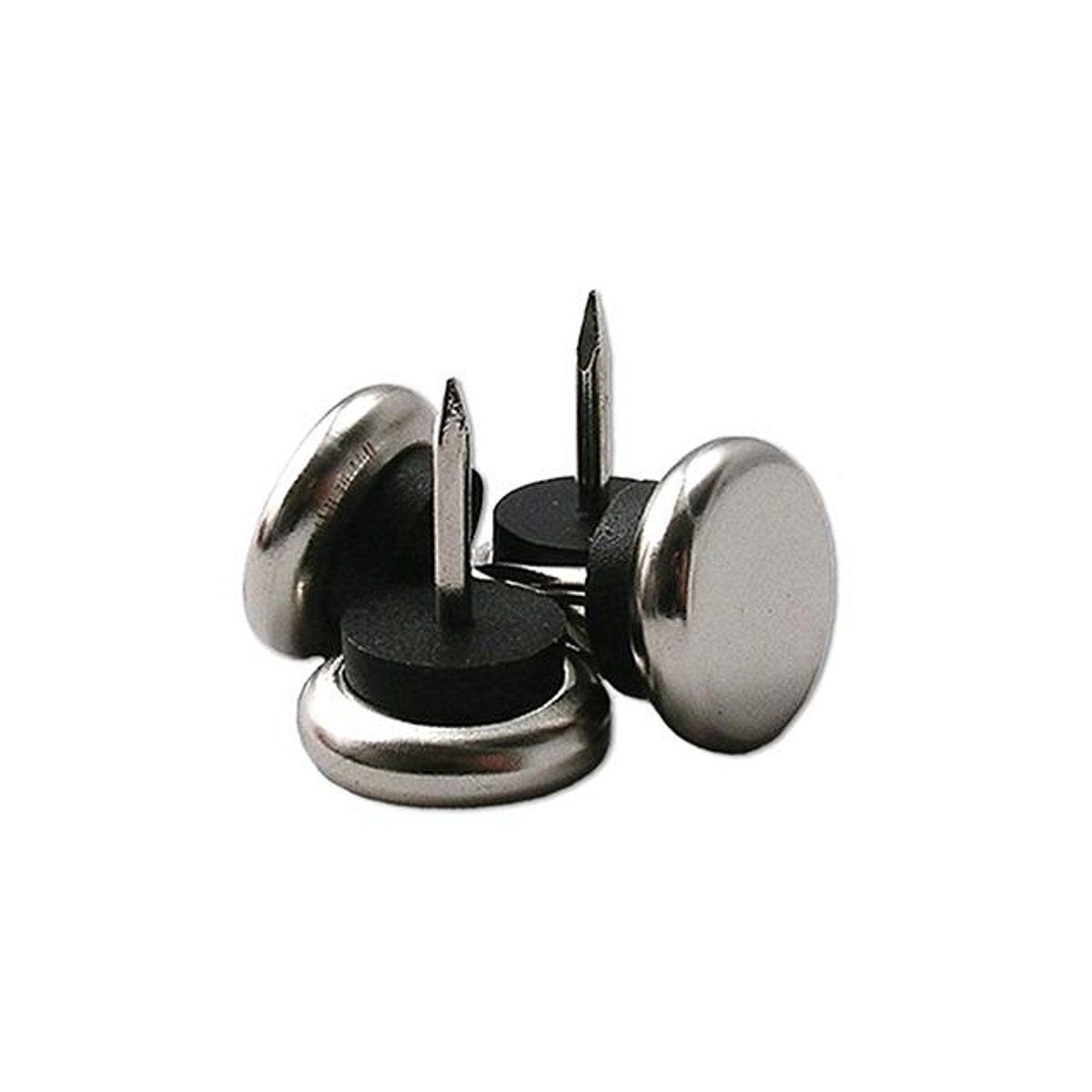TruGuard 1-1/16 In. Nail-On Cushioned Metal Base Furniture Glides (4-Pack) TruGuard 1-1/16 In. Nail-On Cushioned Metal Base Furniture Glides (4-Pack)