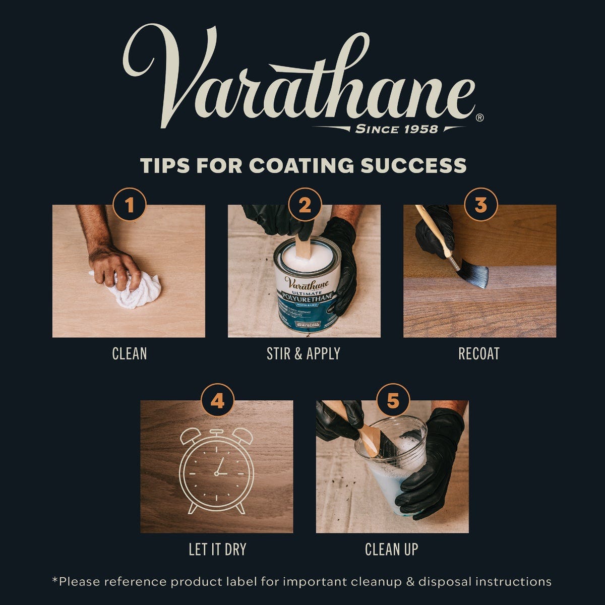 Varathane Satin No Odor Water Based Interior Polyurethane, 1 Gal. - photo 6