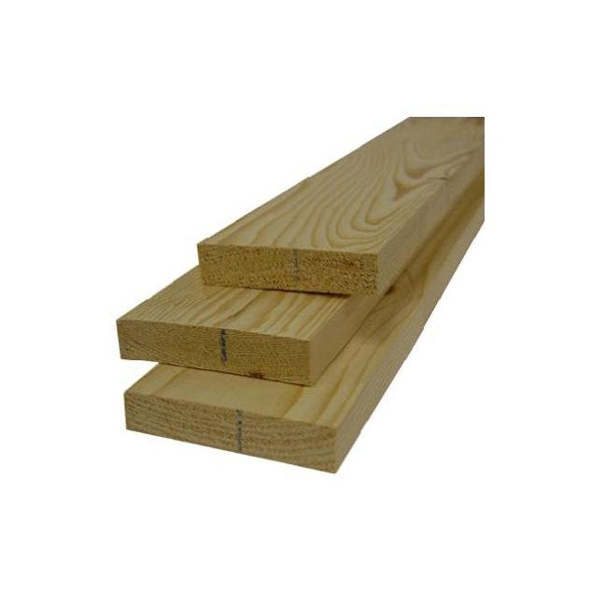 Handprint 1 In. x 4 In. x 4 Ft. Wood Short Board