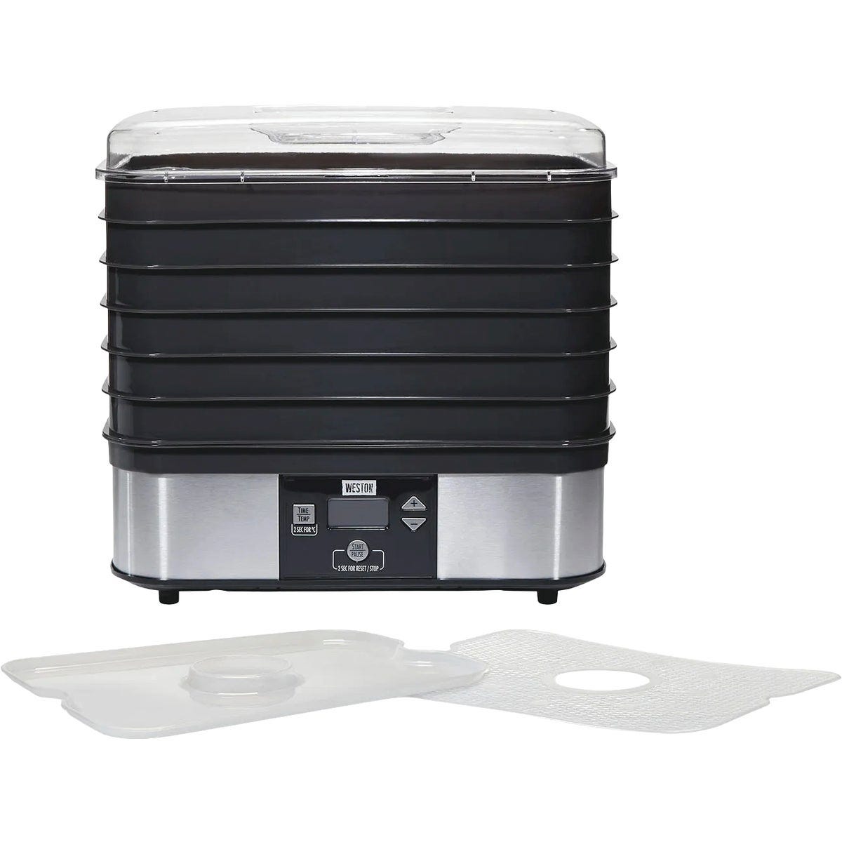 Weston 6-Tray 500W Black Dehydrator Weston 6-Tray 500W Black Dehydrator