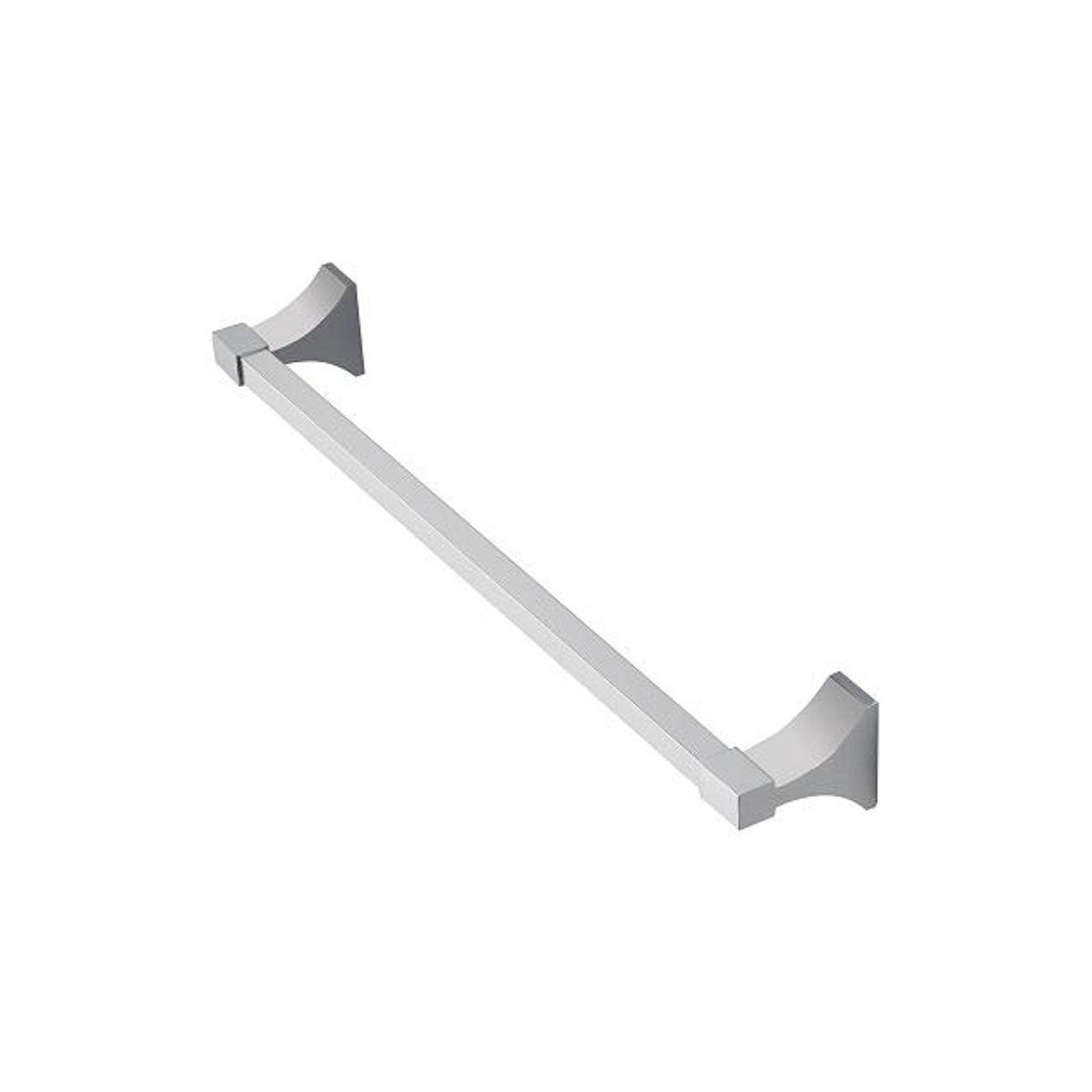 HomePointe 24 In. Chrome Towel Bar