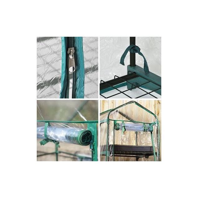 Miracle-Gro 23 x 17 x 57 In. Steel Frame Mini Greenhouse - photo 3 Miracle-Gro 23 x 17 x 57 In. Steel Frame Mini Greenhouse - photo 3