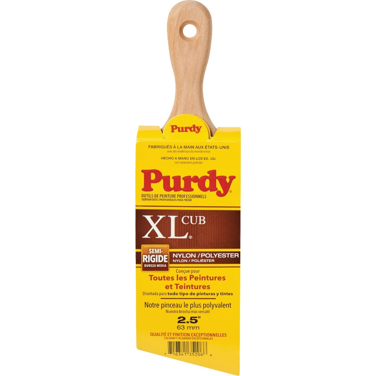 Purdy XL Cub 2-1/2 In. Short Angle Short Handle Paint Brush - photo 2 Purdy XL Cub 2-1/2 In. Short Angle Short Handle Paint Brush - photo 2