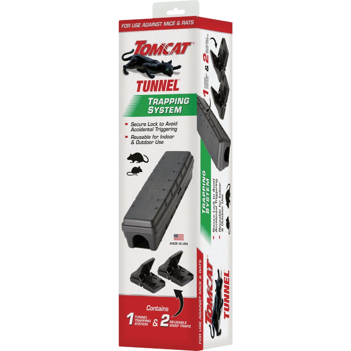 Tomcat Tunnel Trapping System 1 Tunnel + 2 Snap Traps - photo 6 Tomcat Tunnel Trapping System 1 Tunnel + 2 Snap Traps - photo 6