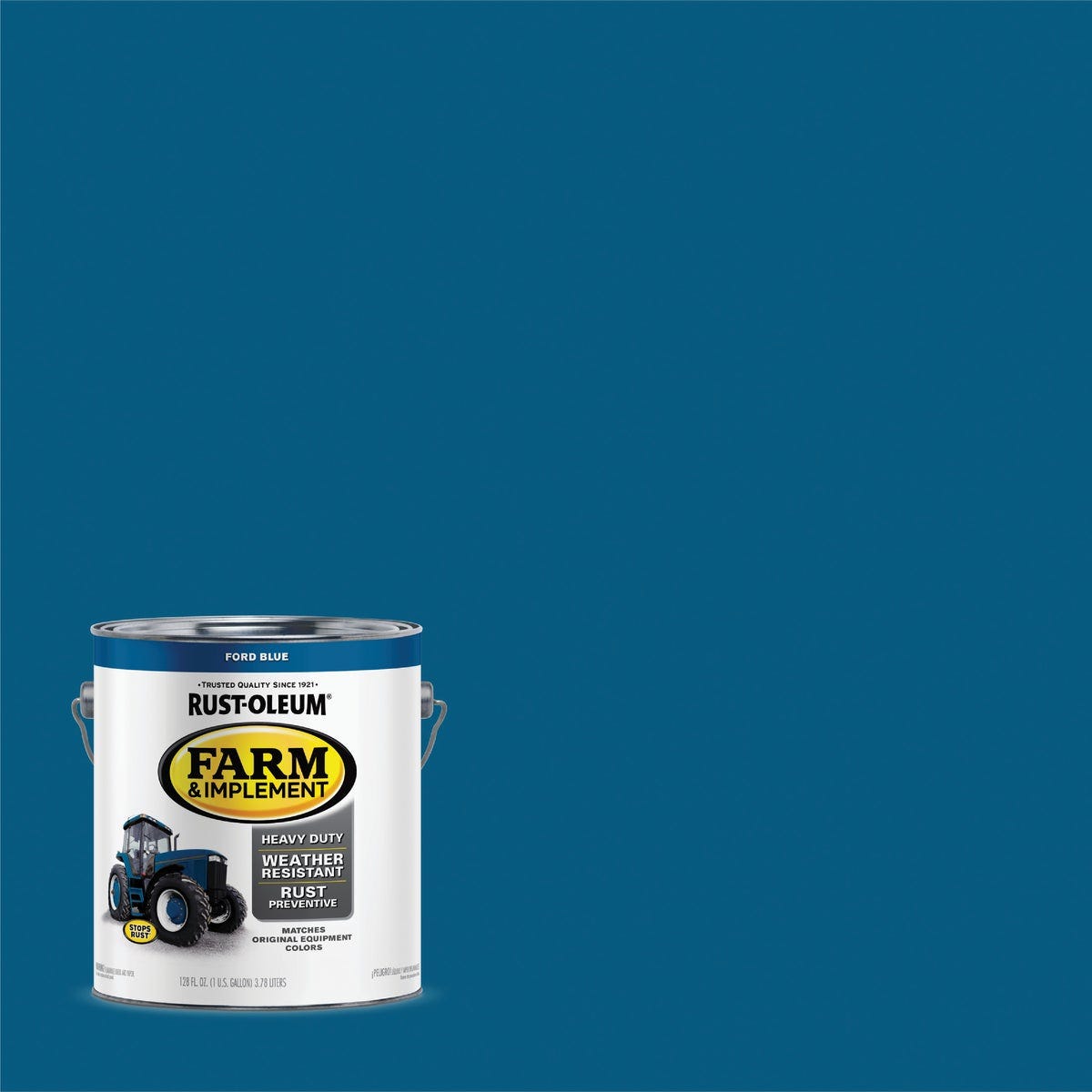 Rust-Oleum 1 Gallon Ford Blue Gloss Farm & Implement Enamel Rust-Oleum 1 Gallon Ford Blue Gloss Farm & Implement Enamel