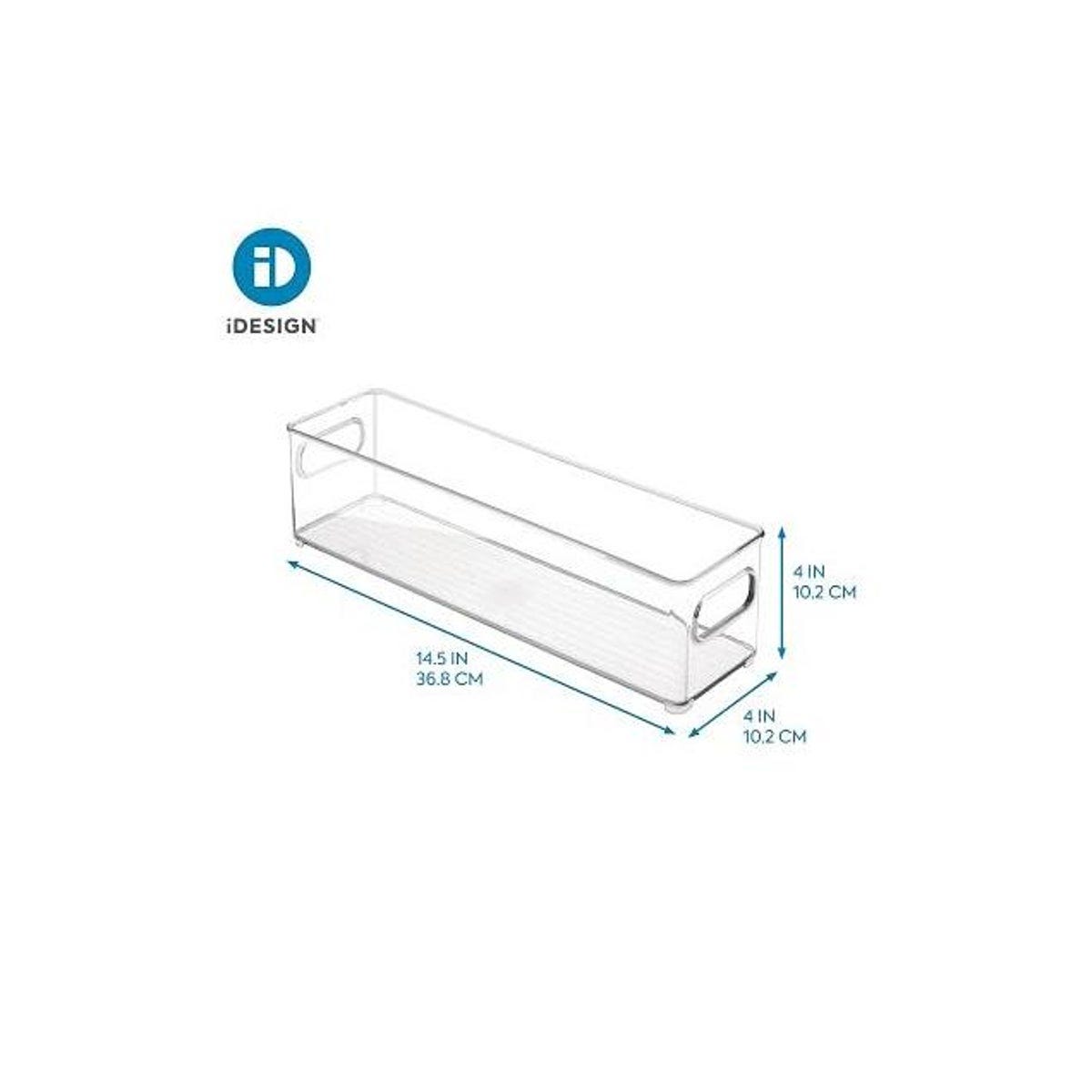 iDesign 14-1/2 In. x 4 In. x 4 In. Refrigerator & Freezer Storage Bin - photo 4 iDesign 14-1/2 In. x 4 In. x 4 In. Refrigerator & Freezer Storage Bin - photo 4